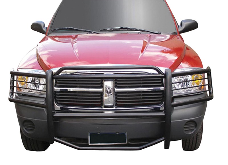 Aries Black Sportsman Grille Guard 05-11 Dodge Dakota - Click Image to Close